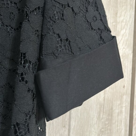 Tuckernuck black Lace Willow Blouse women’s size L NWT - Picture 3 of 7